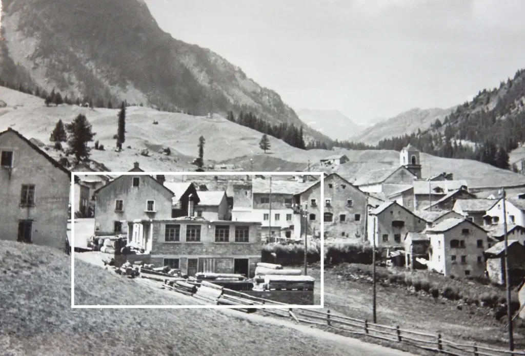 Alte Schreinerei in Simplon Dorf